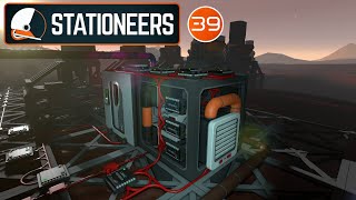 Gas Generator fast fertig  39  Stationeers [upl. by Babara554]