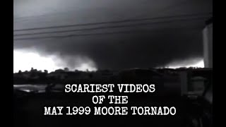 Scariest Tornado Videos of the May 1999 Moore Oklahoma F5 Tornado [upl. by Croteau]