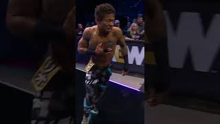 LioRush went oneonone with TNT Champion JackPerry during AEWDynamite [upl. by Anialram693]