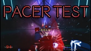 Actually playing The FitnessGram Pacer Test in Beat Saber [upl. by Ultan79]