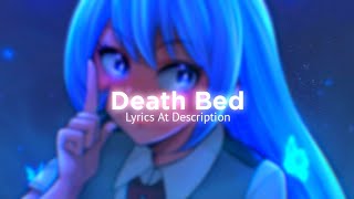 Powfu  Death Bed ft beabadoobee Monix Lofi Remix  Lyrics [upl. by Man56]