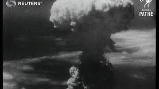 Second atomic bomb of World War II explodes over Nagasaki 1945 [upl. by Masera]