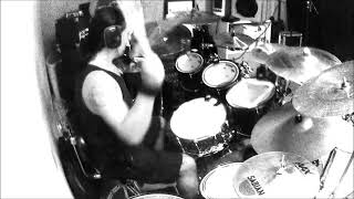 The Darkest Eyes Charred Walls of the Damneds Drum cover [upl. by Akcemat]