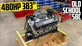 Building a 480hp Classic 383quot Small Block Chevy  Smeding Performance [upl. by Tips136]