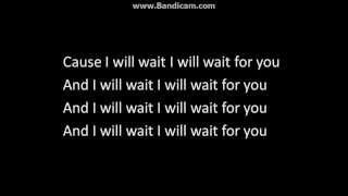 Mumford and sons  I Will Wait  Lyrics [upl. by Lukash260]