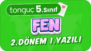 5Sınıf Fen 2Dönem 1Yazılıya Hazırlık 📑 2024 [upl. by Merrow]