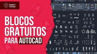 Site para baixar Blocos Gratuitos para AutoCAD [upl. by Lagas958]