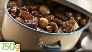 Recette du Boeuf Bourguignon  750g [upl. by Fawcett]