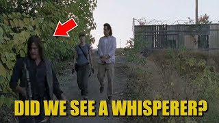 The Walking Dead Season 8 Episode 15 Whisperer Theory  Did We See A Whisperer In TWD 815 [upl. by Goldie202]