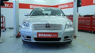 Toyota Avensis Hvordan bytte ytre drivledd  2003 til 2008 mod T25 [upl. by Arin]