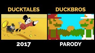 LOKMAN DuckTales 2017 and DuckBros Theme Side By Side [upl. by Anyad]