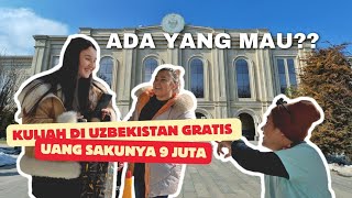 Beasiswa kuliah di luar Negeri lebih mudah dari LPDP terutama di Uzbekistan mana ceweknya cantik2 [upl. by Gregorius]