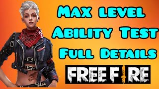 All Character Ability Free Fire 2024  All Active Character Ability  All Character Full Details [upl. by Anawait]