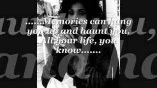 Memories by Whitney Houston With Lyrics [upl. by Airdnekal547]