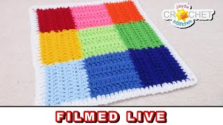 A Discussion On Patchwork  InStitches Family Crochet Party 55  LIVE STREAM  Jan 22 2020 [upl. by Abana]