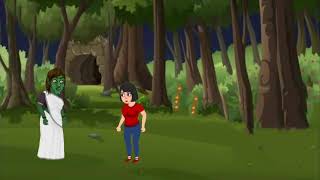 चुड़ैल का डर  Chudail ka dar  Hindi Story  Hindi Kahaniya  moral stories  cartoon story [upl. by Anoet874]