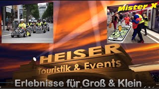 Heiser Touristik Stadtführungen Hamburg  Mister X Hamburg  Ferienprogramm  Kindergeburtstage uvm [upl. by Ibbed]