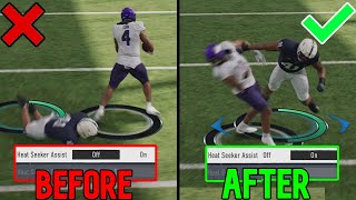 5 Gameplay Settings YOU MUST CHANGE FOR BETTER OFFENSE amp DEFENSE College Football 25 Tips amp Tricks [upl. by Belldas]