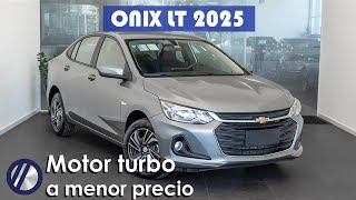 Nuevo Chevrolet Onix LT Turbo 2025  Precio equipamiento motor y todas las características [upl. by Ellehctim]