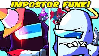 Friday Night Funkin VS IMPOSTOR FUNK FULL WEEK  Cutscene FNF MOD Among UsBlack Impostor [upl. by Alvie355]