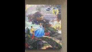 The Disney Dream Collection  Thomas Kinkade 2018 desk calendar flip through [upl. by Ynatil]