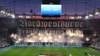 Choreo  Eintracht Frankfurt  West Ham United FC 05052022 [upl. by Kluge]