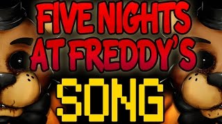 FIVE NIGHTS AT FREDDYS SONG Its Me FNAF LYRIC VIDEO [upl. by Banna]