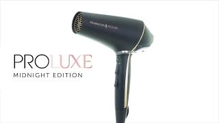 Sèchecheveux ProLuxe Midnight Edition AC9140B  Video 360 [upl. by Jaddo311]