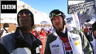 Michael Johnson Downhill Skier  BBC Inside Sport Special [upl. by Yanaj183]