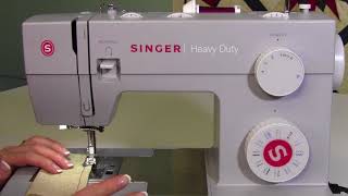 Singer Heavy Duty 4423 22 Overcast Stitch [upl. by Ethyl]