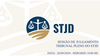 Sessão de Julgamento Tribunal Pleno do STJD [upl. by Duwe371]