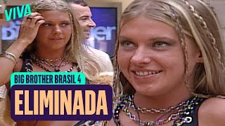 ANTONELA É ELIMINADA E JULIANA SOBREVIVE AO SEGUNDO PAREDÃO  BIG BROTHER BRASIL 4 [upl. by Eresed378]