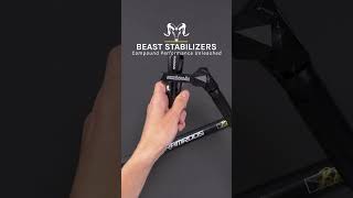 The best compound archery stabilizer BEAST by RamRods Archery shorts [upl. by Kimbell]