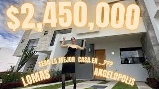 Casa en venta en lomas de angelopolis puebla amplio jardin y amenidades por 2450000 oportunidad [upl. by Horvitz]