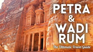 Petra amp Wadi Rum Jordan Travel Guide 4K [upl. by Onaimad]