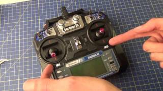 Binding and Setting Up the FlySky i6 Transmitter for a quadcopterdrone [upl. by Amlez52]