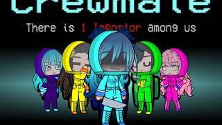 Krew plays Among Us but in Gacha Club VERY LATE 100 Subscribers Special 🔪 [upl. by Tolmach]