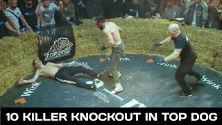 10 KILLER KNOCKOUTS IN TOP DOG  The Craziest Moments HD 2024 [upl. by Turnheim]