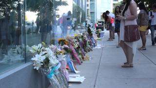 Cory Monteith Funeral Memorial Fairmont Pacific Rim Hotel Vancouver Canada [upl. by Weaver]