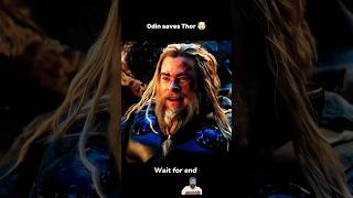 Odin saves Thor  Odin vs Thanos shorts avengers thanos odin thor [upl. by Akena763]