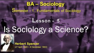 Lesson 5  Is Sociology a Science [upl. by Mcleod]