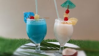 PinacoladaBlue Hawaiian cocktail Ramadan special drinks [upl. by Conover97]