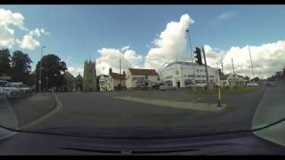 Driving Tour of Wisbech Cambridgeshire England [upl. by Nirrep813]