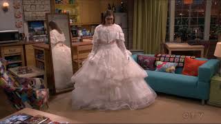 The Big Bang Theory  Sheldons reaction on Amys wedding dress [upl. by Nnylyma]