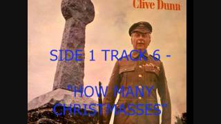 CLIVE DUNN  PERMISSION TO SING SIR ALBUM  TRACK 6  HOW MANY CHRISTMAS s [upl. by Hardigg]