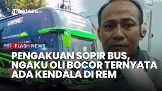 PENGAKUAN SOPIR BUS SMK Lingga Kencana Kepergok Lakukan Ini di Rest Area Bocorbocor [upl. by Akihdar]