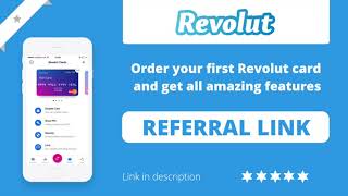 Revolut Referral  EARN BONUS  free card delivery 2019 [upl. by Hayidah]