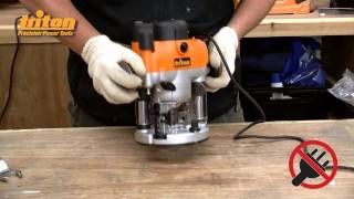 TRITON INSTRUCTIONAL Triton MOF001 Dual Mode Precision Plunge Router [upl. by Nollaf]