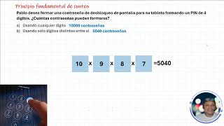 PRINCIPIO FUNDAMENTAL DE CONTENO CONTRASEÑAS 4 DÍGITOS [upl. by Marlane359]