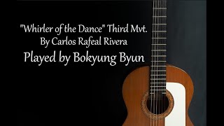 Carlos Rafeal Rivera  quotWhirler of the Dancequot Third Mvt Played By Bokyung Byun [upl. by Gifford]